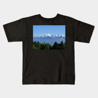 French Alps Kids T-Shirt
